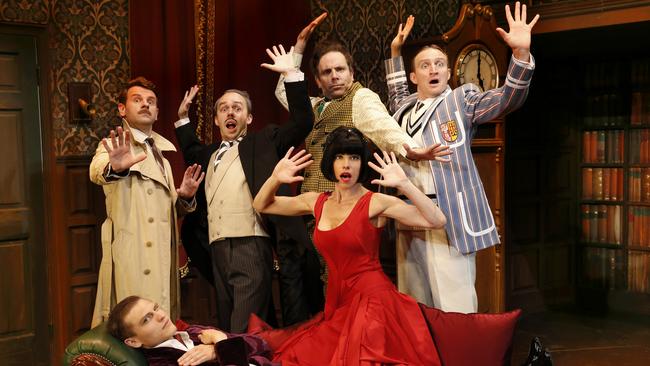 The Play That Goes Wrong will open in Sydney for the first time from April 5. Picture: Jeff Busby