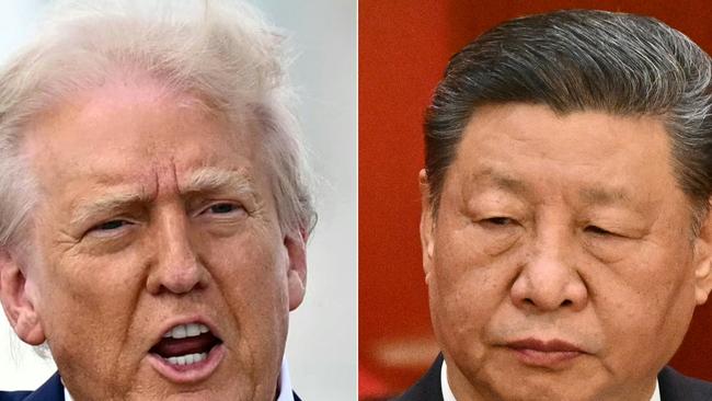 (FILES) (COMBO) This combination image of two pictures created on April 4, 2025 shows US President Donald Trump (L) in Miami, Florida, on April 3, 2025, and China's President Xi Jinping (R) in Beijing on March 5, 2025. With his storm of tariffs on Chinese goods, US President Donald Trump on April 2025 has torched ties with Beijing and likely wrecked any hope of meeting his counterpart Xi Jinping in the near term, analysts say. (Photo by Mandel NGAN and Pedro Pardo / AFP) / To go with AFP story China-US-diplomacy-politics-trade-economy,ANALYSIS by Matthew Walsh
