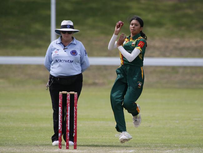 Trushna Hadawle showed good form with the bat for Campbelltown Camden. Picture Warren Gannon Photography