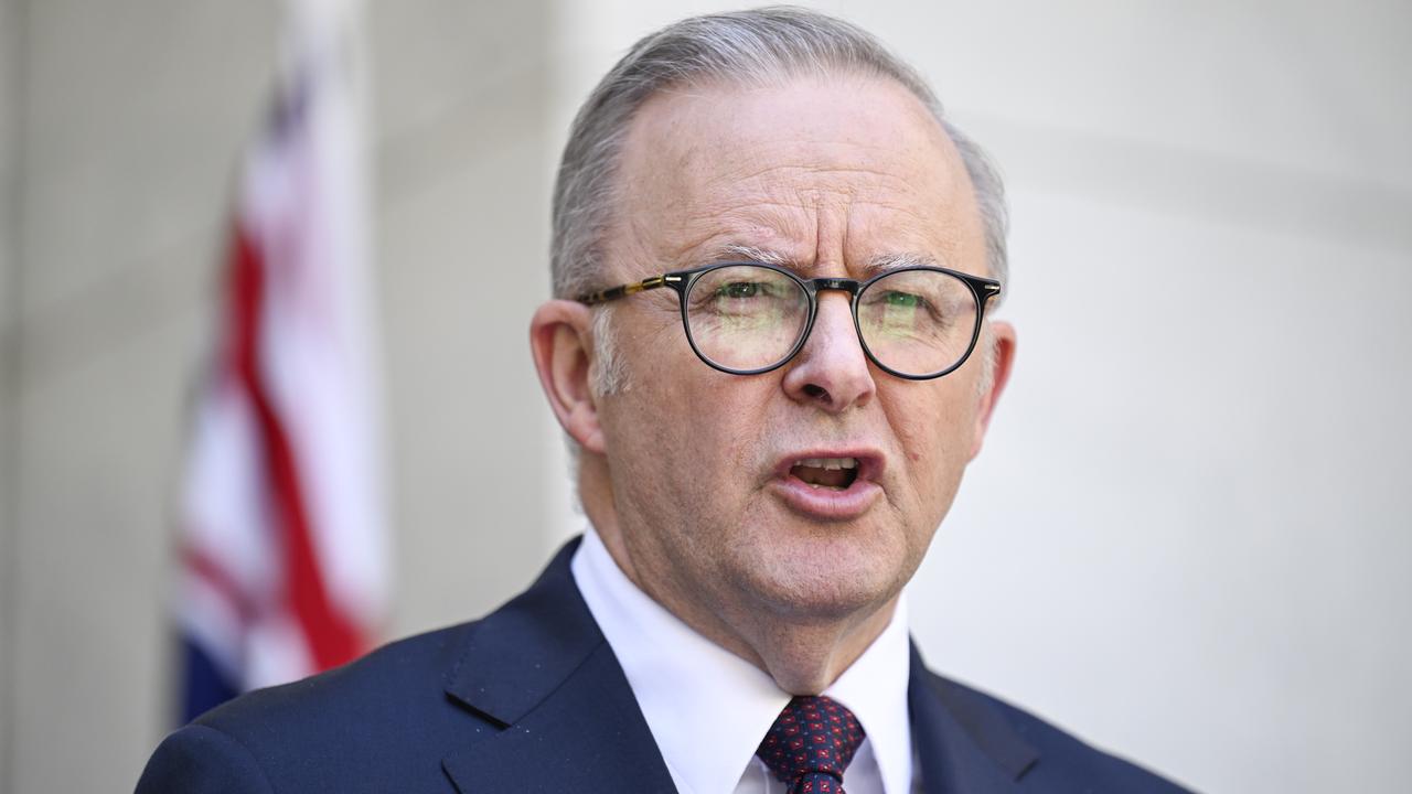 Prime Minister Anthony Albanese will tell some of Australia’s biggest employers he welcomes ‘different perspectives’. Picture: NewsWire / Martin Ollman