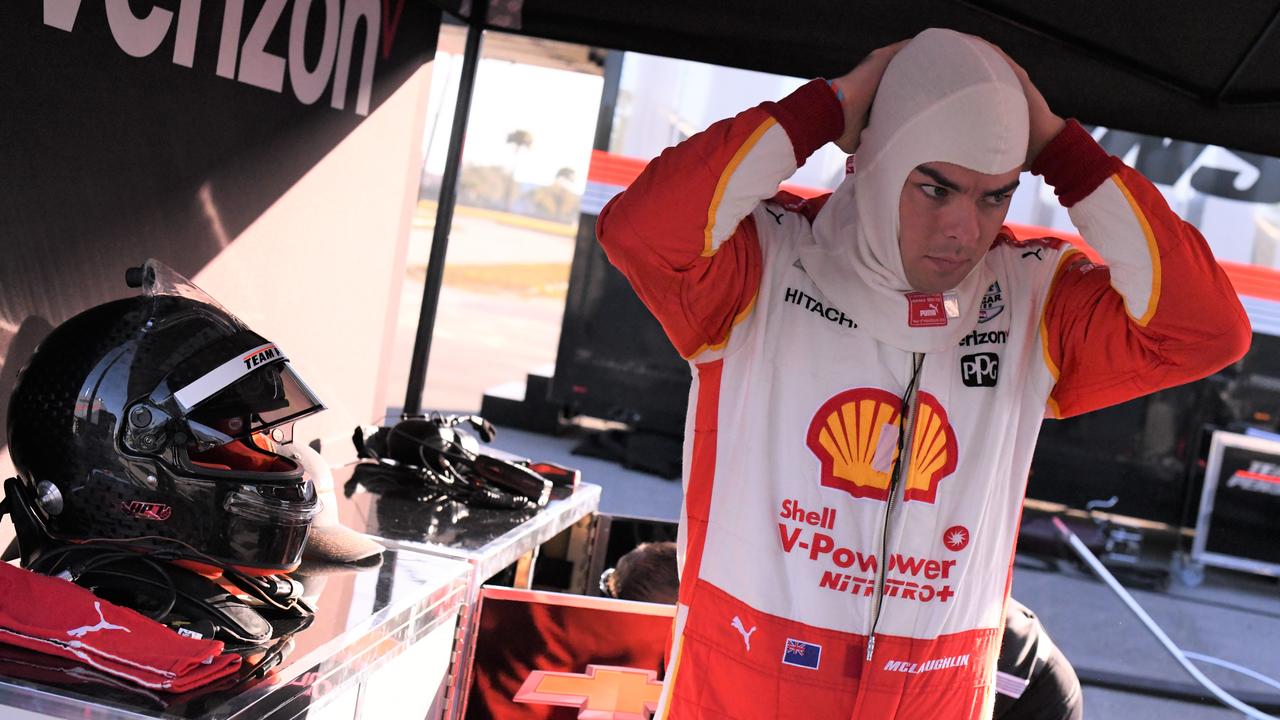 Scott McLaughlin will make his IndyCar racing debut in May.