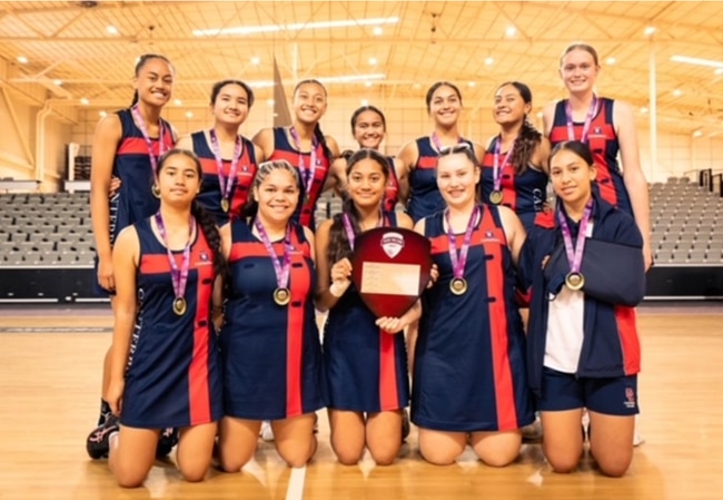 The Canterbury College Shield team.