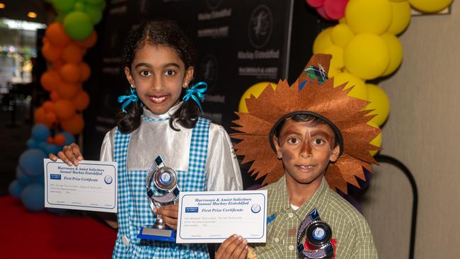 Oviya Gokulnath and Kaushik Gokulnath at the 75th Mackay Eisteddfod 2022.Picture: Michaela Harlow