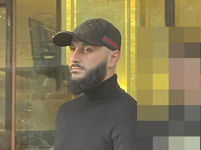 Kidnapper Kodar Faytrouni after sentencing submissions were made at Sydney District Court on April 28, 2025.