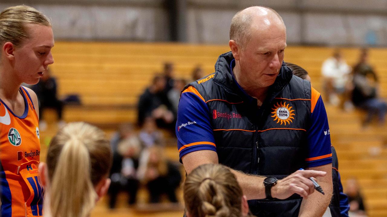 South East Suns Coach Andrew Jackson will lead the Opens side for a third season. Picture: Linda Higginson