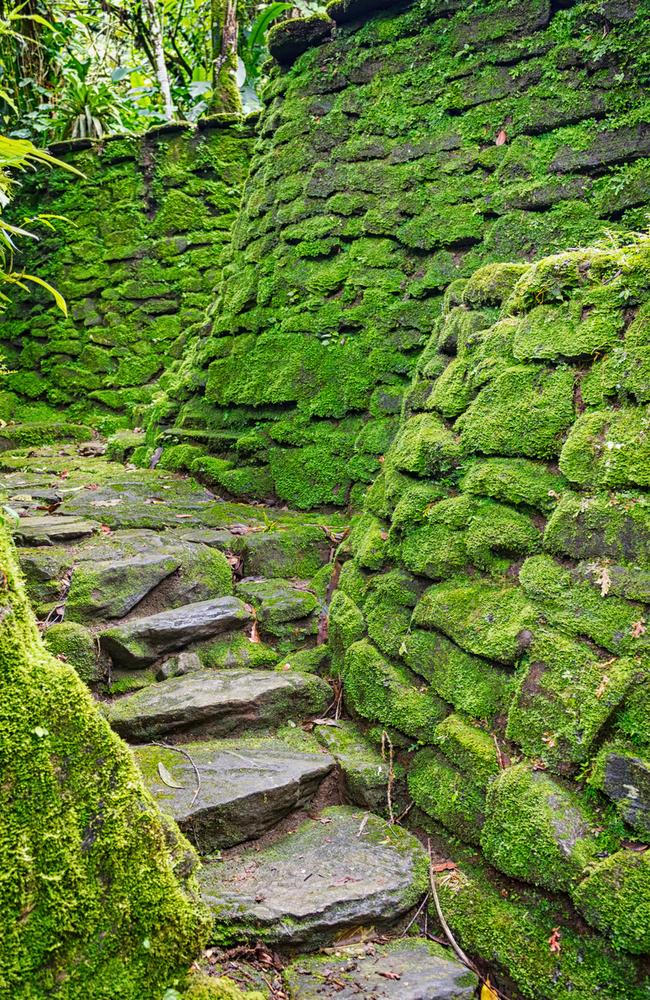 Ancient terraced structures at Ciudad Perdida in the Colombian Highlands. Picture: iStock