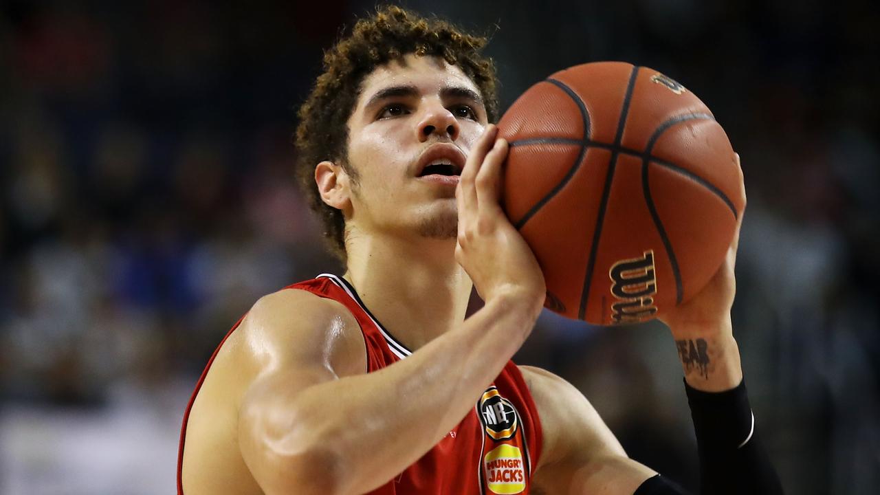 Lamelo Ball is projected to be a top pick in the NBA draft. Picture: Getty Images