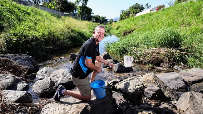 Mr Laycock said restoring urban waterways had additional benefits in everyday for life Cairns residents. Picture: Brendan Radke