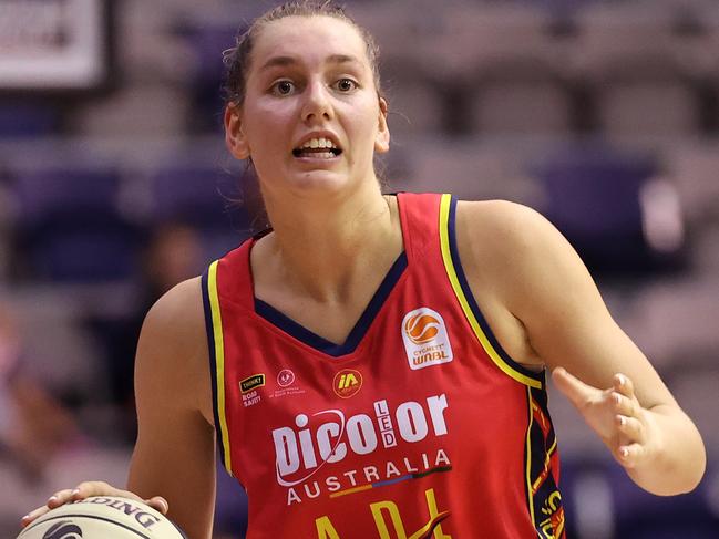 Isobel Borlase was one of three Aussies taken in last week’s WNBA draft. Picture: Getty Images