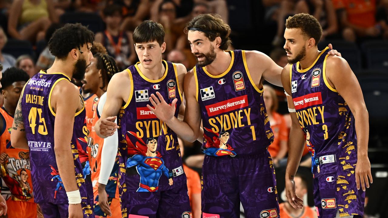 The Sydney Kings are aiming to claim just the third three-peat in NBL history. (Photo by Emily Barker/Getty Images)