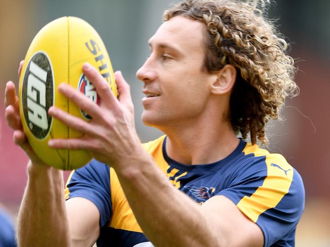 Jump on Matt Priddis now because he won’t be this cheap again. Picture: Naomi Jellicoe