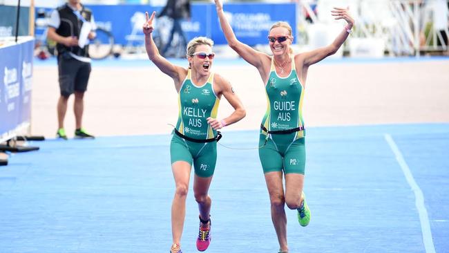 Katie Kelly and Michellie Jones will chase gold in Rio when para-triathlon debuts.