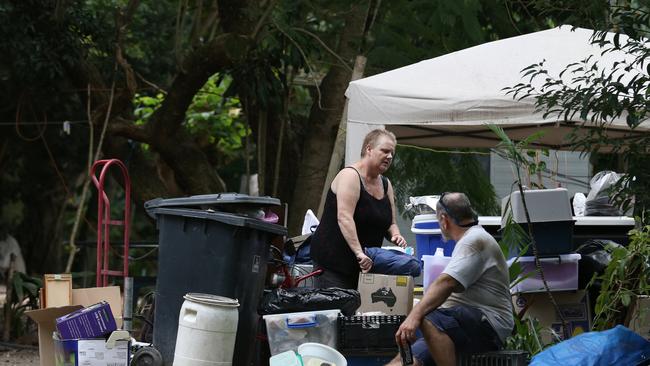 Shelley Williams who was evicted from the Mudgeeraba Holiday Village. Photo: Regi Varghese