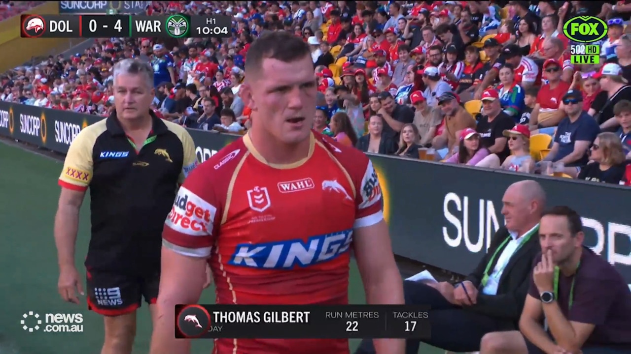 Origin hopeful Gilbert suffers horror injury