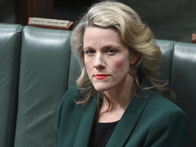 CANBERRA, AUSTRALIA, NewsWire Photos. DECEMBER 7, 2023: PMinister for Home Affairs, Clare O'Neil during Question Time at Parliament House in Canberra. Picture: NCA NewsWire / Martin Ollman