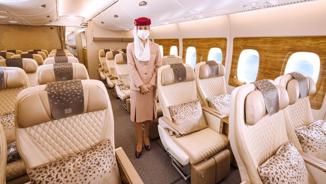 A new premium airline product is heading down under from August with Emirates promising ‘very affordable’ fares for passengers seeking to trade up. Picture: Supplied