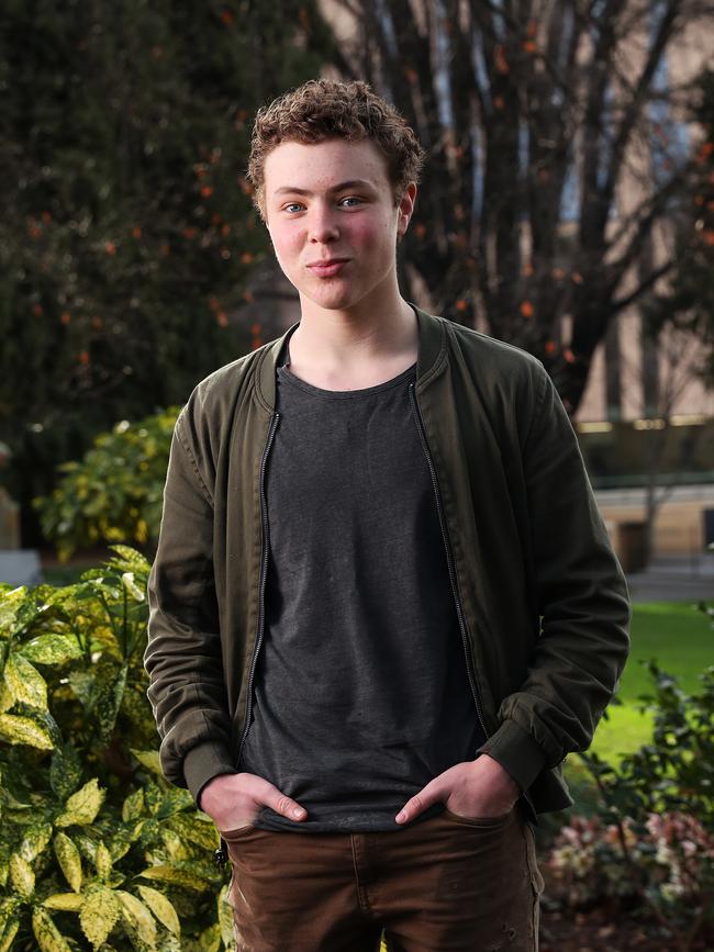 Jak Tolver-Banks has received an early offer to study at UTAS next year. Picture: NIKKI DAVIS-JONES