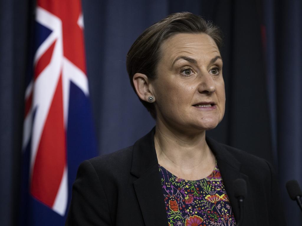 Health Minister Amber-Jade Sanderson said from Friday WA’s Covid mandates would revert to how they were at the end of last year. Picture: Matt Jelonek/Getty Images