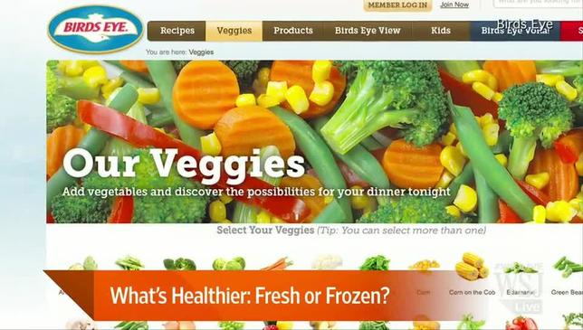 Frozen vegetable review