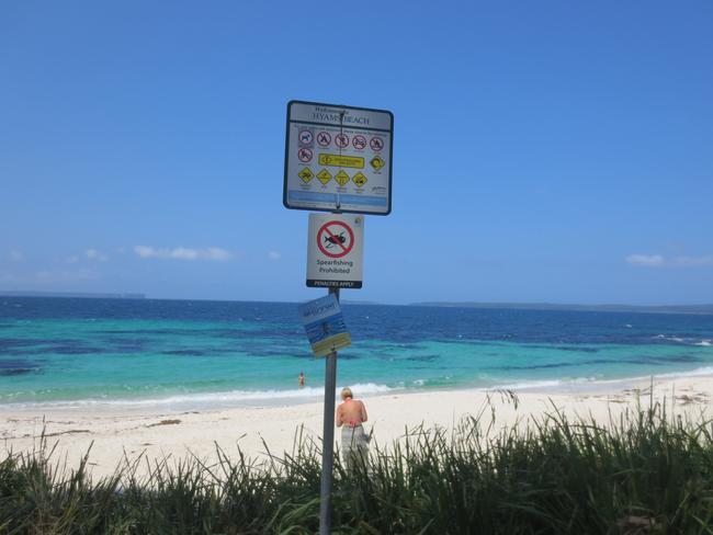 This little beach lies next to world famous Hyams Beach. Picture: Kate Schneider