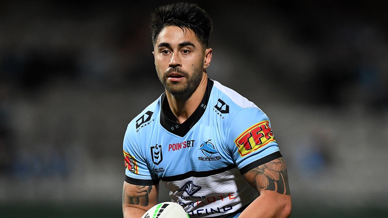 Shaun Johnson will sharpen up the Sharks’ attack when he returns. Picture: AAP Image/Joel Carrett