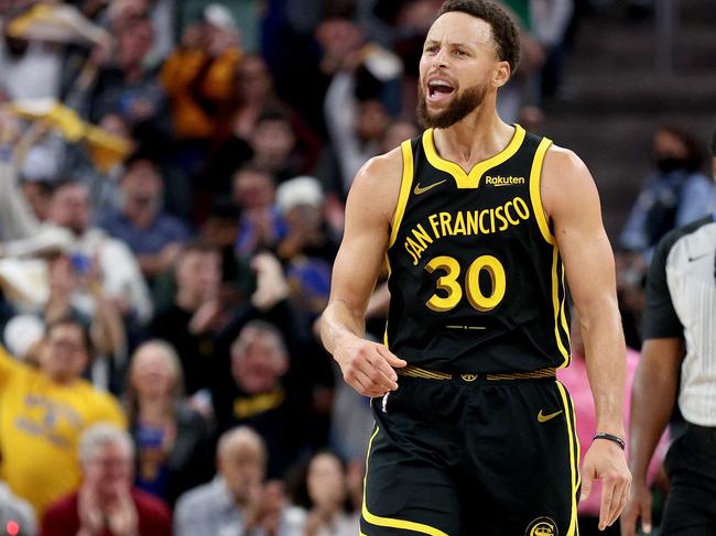 Stephen Curry is in the mix to play at his first Olympics for Team USA. Picture: Getty Images via AFP