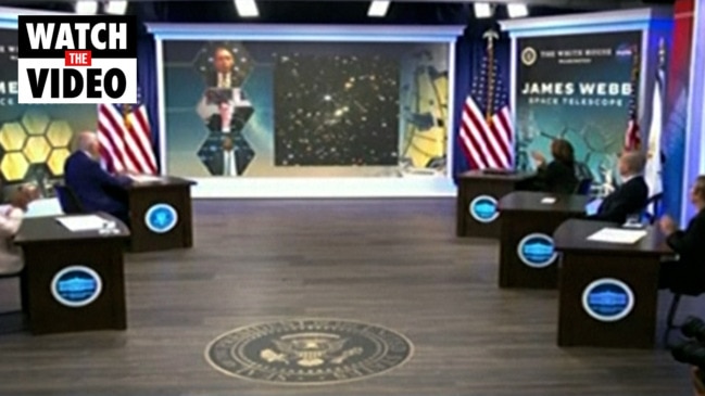 Biden unveils first image from James Webb Space Telescope