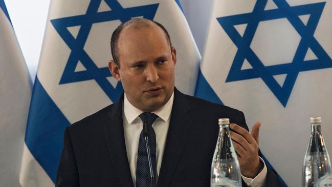 Israeli PM Naftali Bennett is attempting a reset on West Bank policies after a decade of frayed relations under Benjamin Netanyahu. Picture: AFP