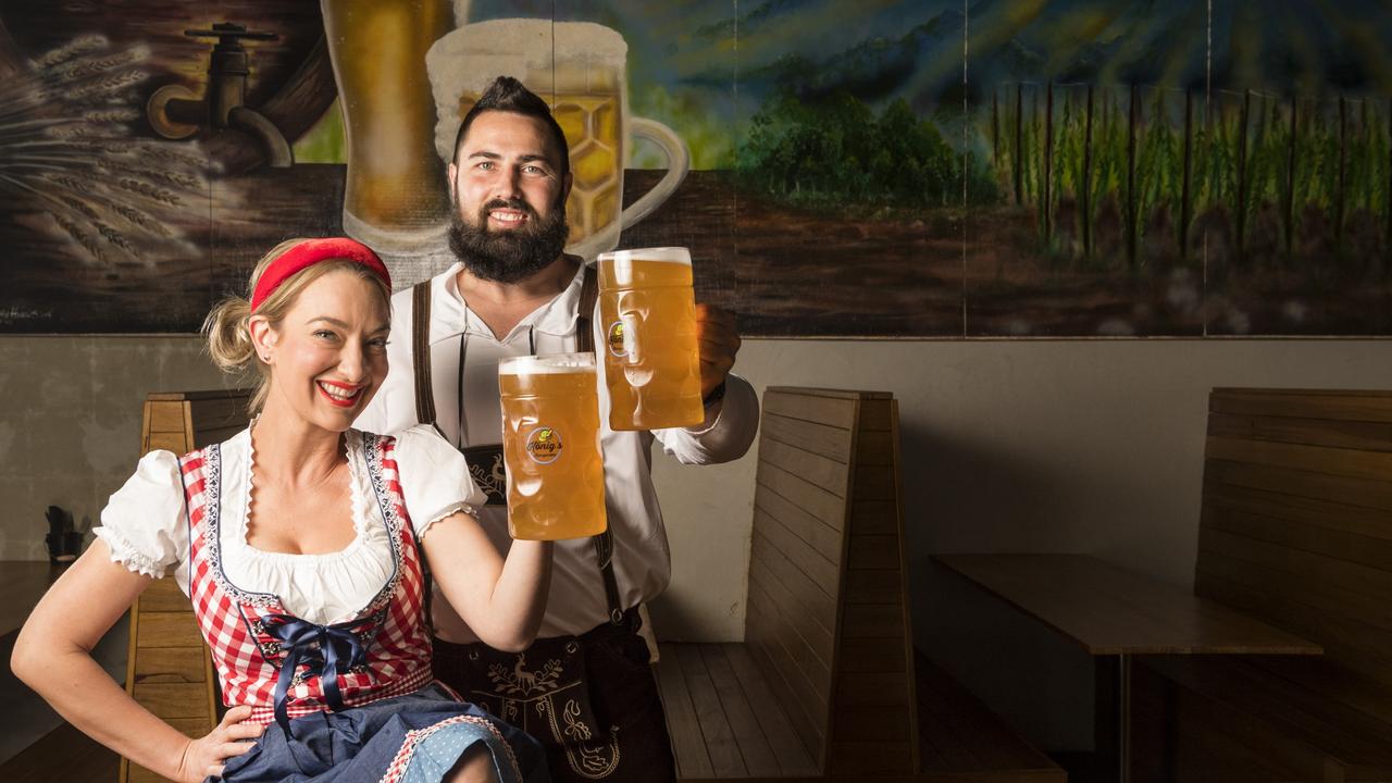 Josie Adams and Adrian Cubit of 4 Brothers Brewing. Picture: Kevin Farmer