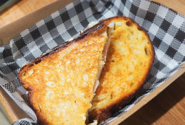 Toasties are a fan favourite at Underground Coffee Roasters.