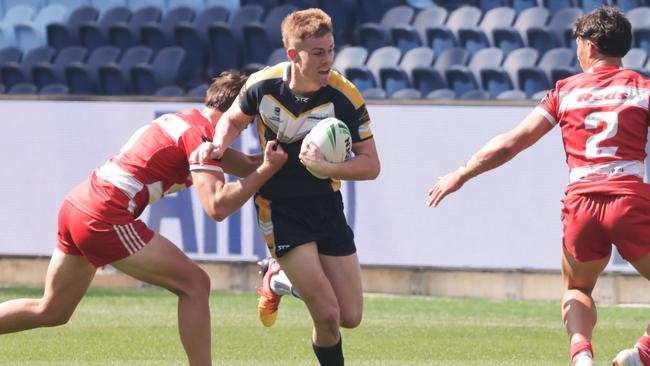 Palm Beach Currumbin players couldn’t contain the threat of Lachlan Galvin.