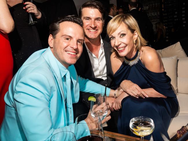 Andrew Scott and Allison Janney. Picture: Roger Kisby/Getty Images