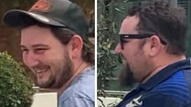 Brothers Michael Hugh Pratt (left) and Matthew Allan Pratt (right) had two encounters with police on the same evening which resulted in Matthew Pratt being charged with drink driving.