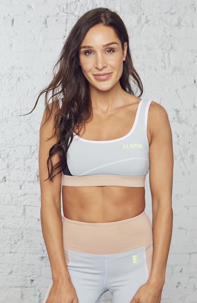 Kayla Itsines talks candidly about her mental and physical fitness after having her baby. Picture: Daniel Nadel