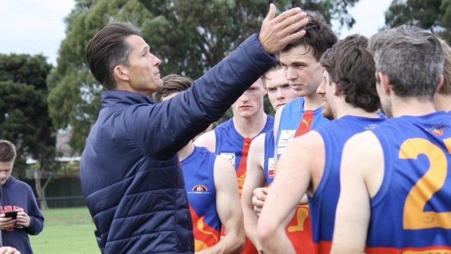 Ryan Webster has passed the baton to club great Matt Richards. Picture: Craig Bonney/Rhonda Tilyard Eddy