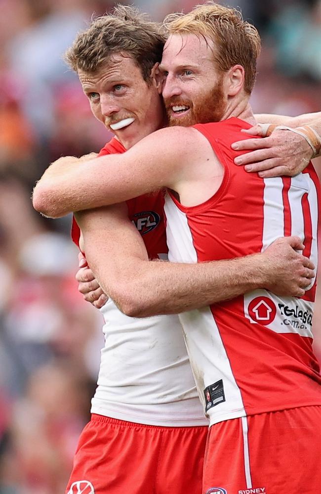 It was the win the Swans desperately needed. Picture: Cameron Spencer/Getty Images