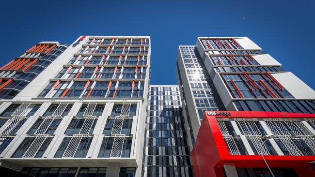 The UniLodge South Bank student accommodation complex in Brisbane.