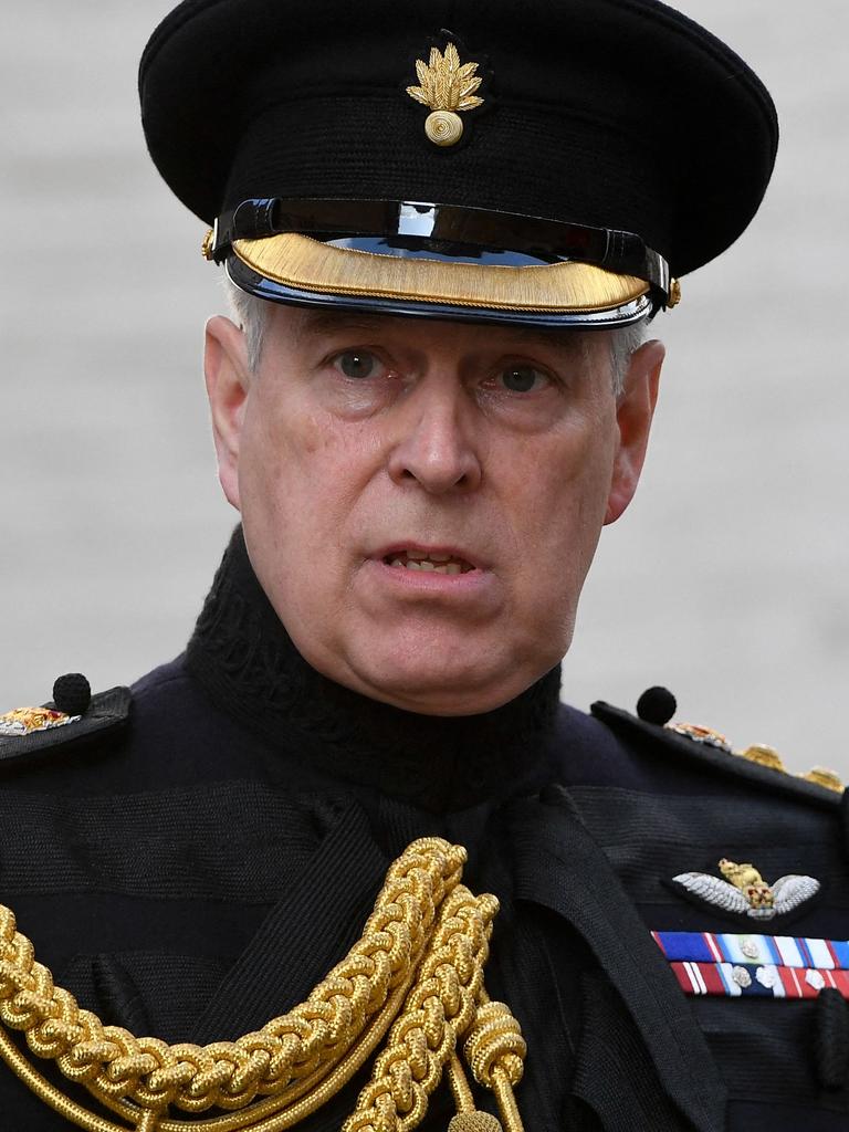 Britain’s Prince Andrew. Picture: John Thys/AFP