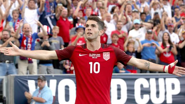 Christian Pulisic of the United States.