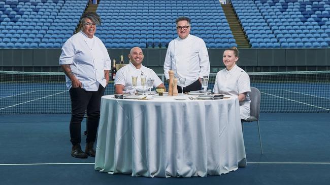 Chefs including Nornie Bero, Shane Delia, Guy Grossi, Jenna Louise North unite for the 2022 Australian Open.