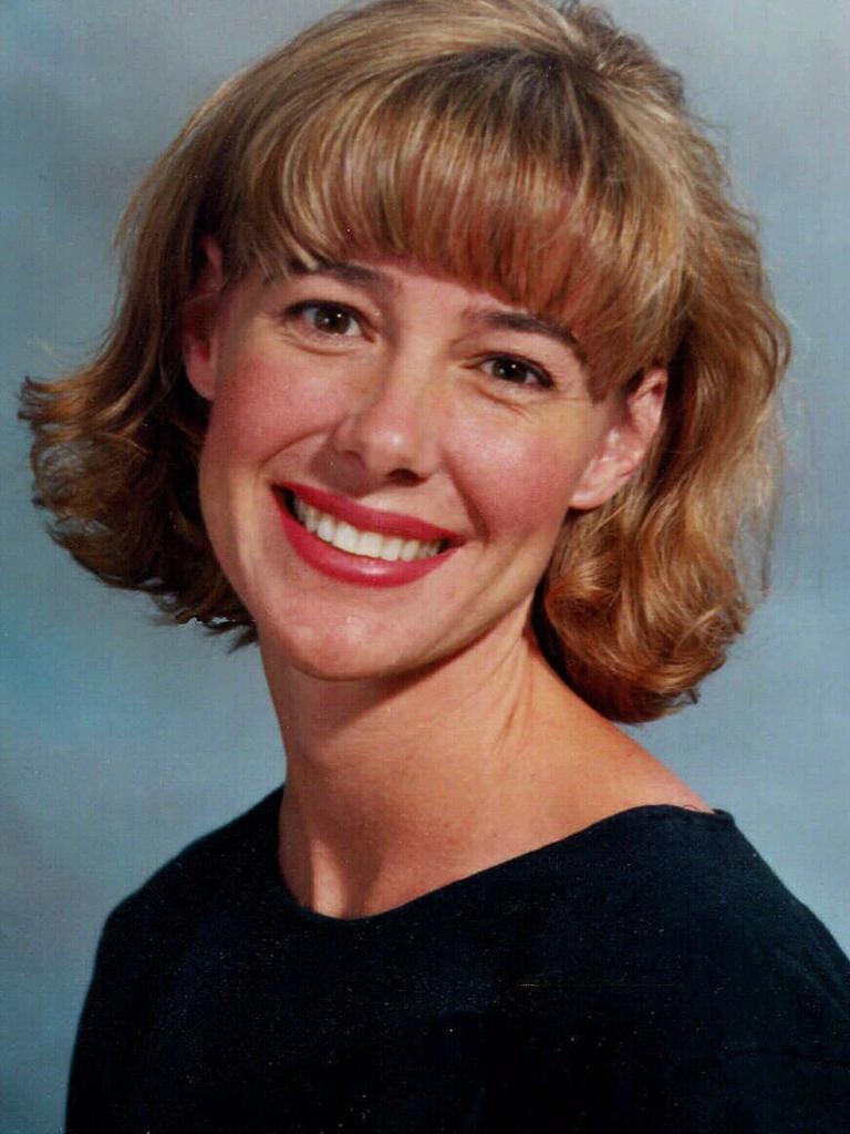 And in her 1996 school photo. Picture: AP Photo/Seattle Post-Intelligencer, HO