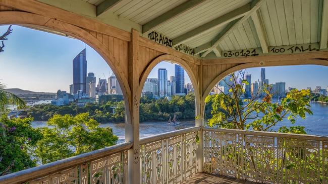 The view from the veranda at Lamb House. Picture: Realestate.com