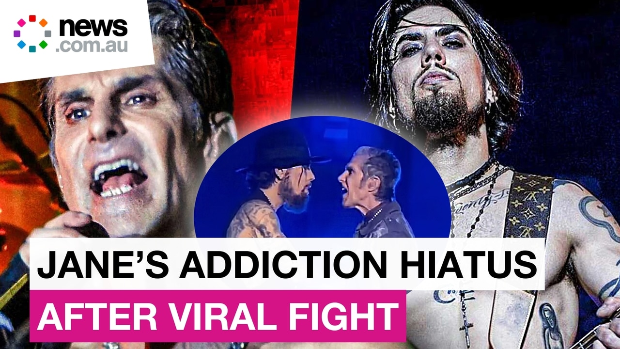 Jane’s Addiction cancel tour, on hiatus after viral stage fight