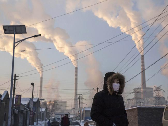 A history of heavy dependence on burning coal for energy has made China the source of nearly a third of the world's total carbon dioxide (CO2) emissions. China's government has publicly set 2030 as a deadline to reach the country's emissions peak, and data suggest the country's coal consumption is already in decline. Picture: Kevin Frayer/Getty Images