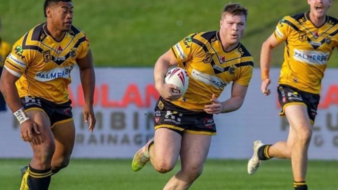 Sunshine Coast Falcons player Jack Gibbons in action. Picture: Instagram