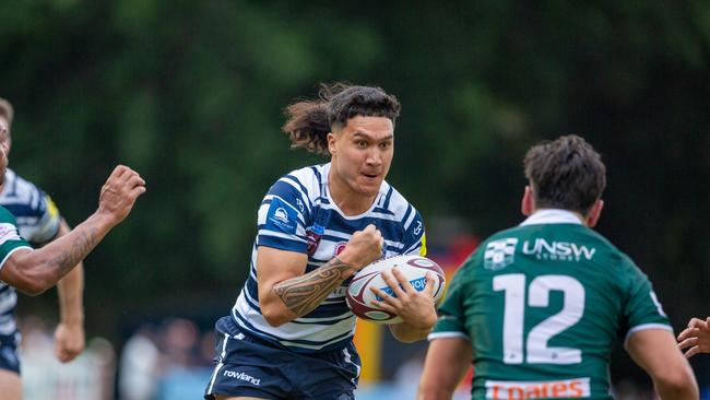 Dre Pakeho. Action from the Australian Club Championships at Crosby Park. Picture credit: Anthony Wingard/QRU.