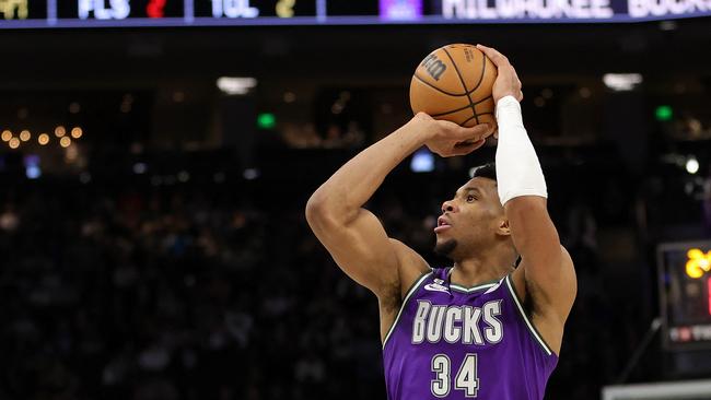 Giannis Antetokounmpo of the Milwaukee Bucks. Picture: Stacy Revere/Getty Images
