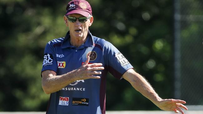 Broncos coach Wayne Bennett was in no mood to discuss Brisbane’s succession plan..