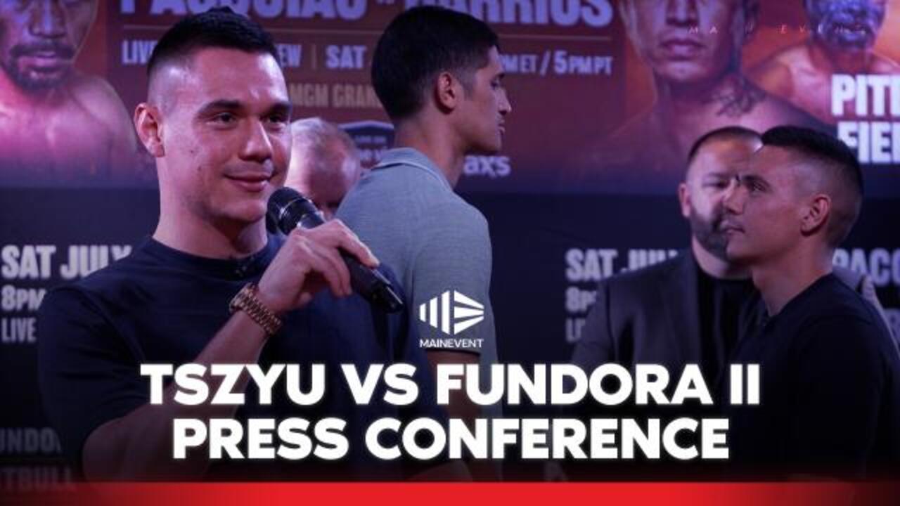 "NOT just the belt"- Tszyu vs Fundora 2
