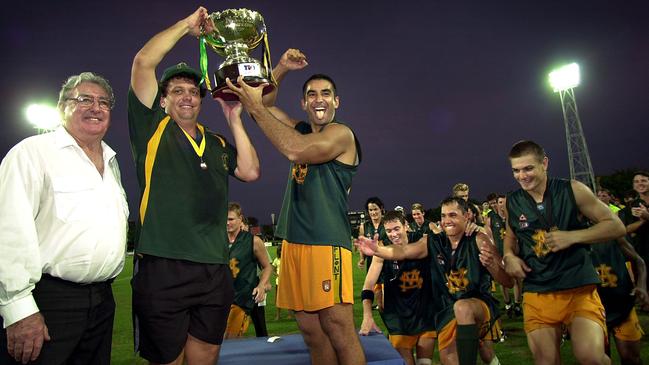 St Mary’s triumphed in the 2003-04 grand final. Picture: Patrina Malone